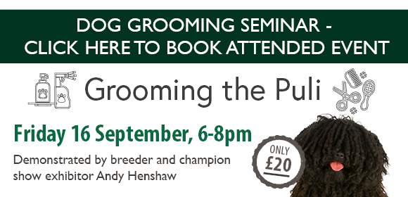 Dog Grooming Seminar - Puli - Huntingdon
